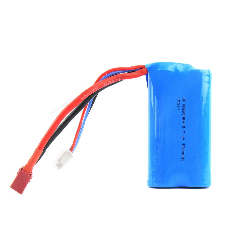 7.4V 1500mAh Lipo Rechargeable WLtoys 12428 RC Car Battery For FY01/02 Crawlers