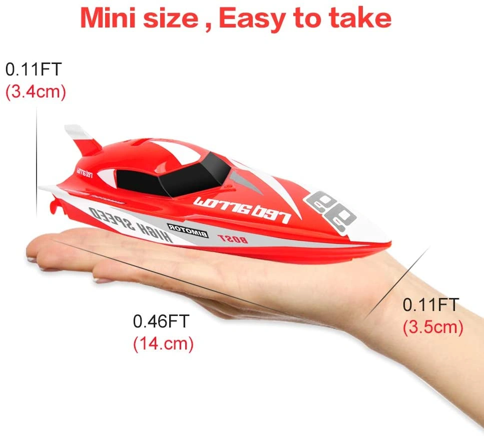 AquaBlast Mini Remote Boat: Fast Racing Fun for Kids & Adults!